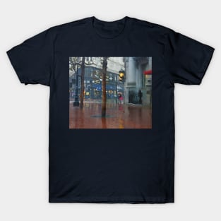 Market Street Corner Lights T-Shirt